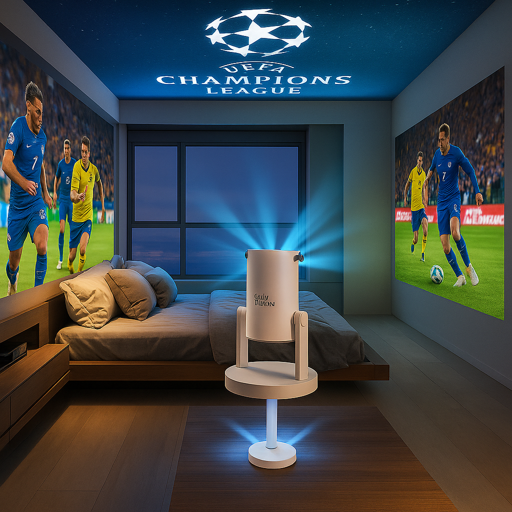 Mini Rétroprojecteur 4K – CozyVision™ HY300 PRO (rotatif 180°) (Copie)